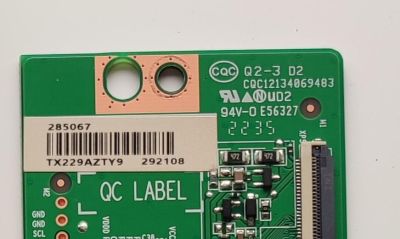 KIT DE TARJETAS PARA TOSHIBA·FIRE TV 4K·UHD·HDR / NUMERO DE PARTE MAIN FUENTE (COMBO) 291229 / TPD.MT9612.PB751 / 291230 / T-CON 285067 / RSAG7.820.10595/ROH / 292108 / PANEL HD500Y1U51-T0L2K2\GM\CKD3A\ROH / DISPLAY T500QVN03.7 / MODELO 50C350KU 50C350U - Imagen 3